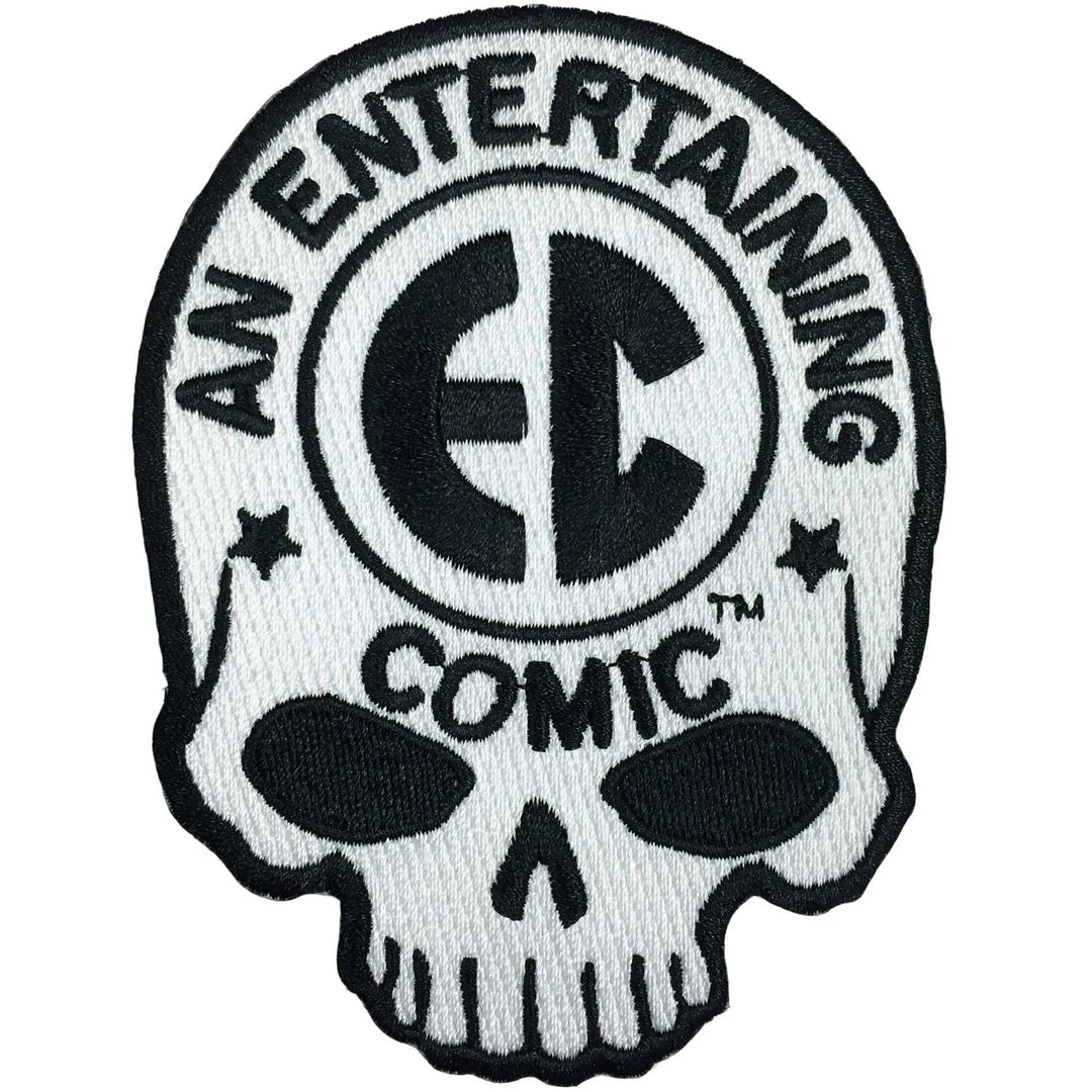 EC Comics EC Comic Skull Logo Patch Accessories 3 EC Comics EC Comic Skull Logo Patch Accessories