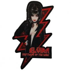 Accessories Elvira Red Bolt Patch
