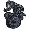 Kreepsville Skelli Cobra Snake Patch Accessories
